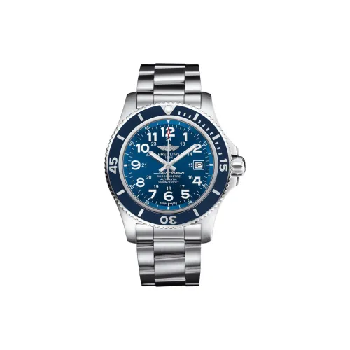 BREITLING Автоматический Механический Часы Мужские Super Ocean Collection 44 мм Синий