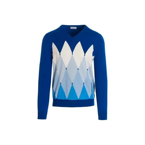 BALLANTYNE Свитер Мужской Светло-Синий