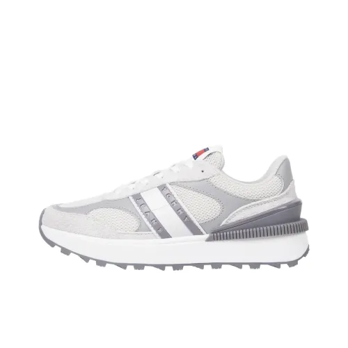 Tommy Hilfiger Zapatillas Low Топ Повседневная обувь Женская Серый Бежевый