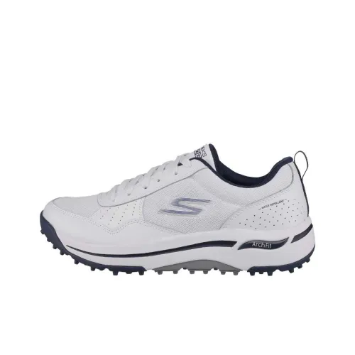 Skechers Низкий топ Обувь для гольфа Мужская Белый Синий