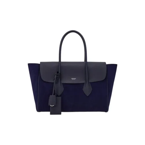 FERRAGAMO Телячья кожа замша с текстурой Hammered кожа тоут сумка для покупок сумка большой унисекс полночный синий