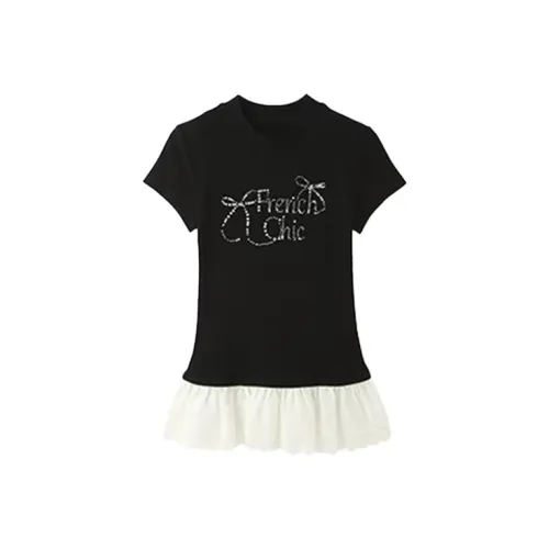 NFV Черные Женские Футболки