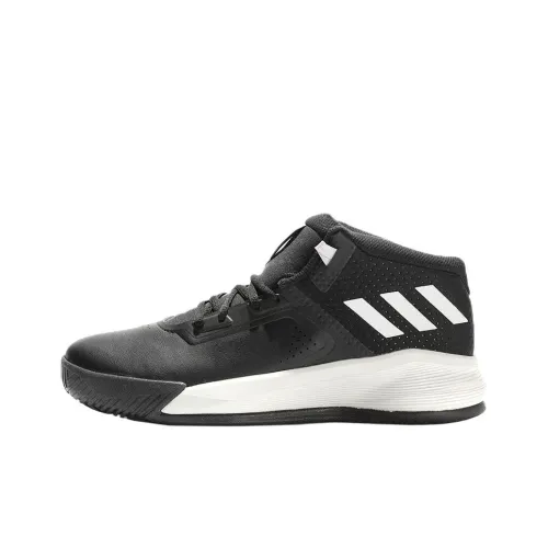 Adidas D Lillard Brookfield Устойчивые к истиранию MID Баскетбольные кроссовки Мужской Черный