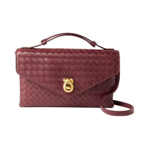 Bottega Veneta Knot Lambskin Bag Small Unisex Fuchsia Bottega Veneta Узел Lambskin Сумка Маленькая Унисекс Фуксия