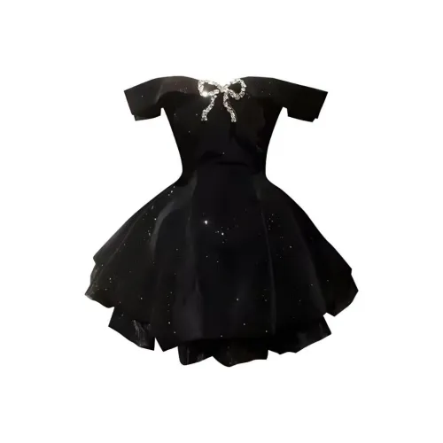 LWLG Короткий рукав Платье Женское