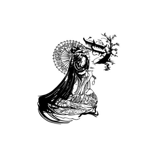 LIEJI Городской Gate Снег Травяной Tattoo Стикер