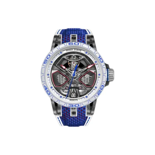 Roger Dubuis Kings Series Автоматический Механический Часы Мужские 45 мм Черепный Циферблат