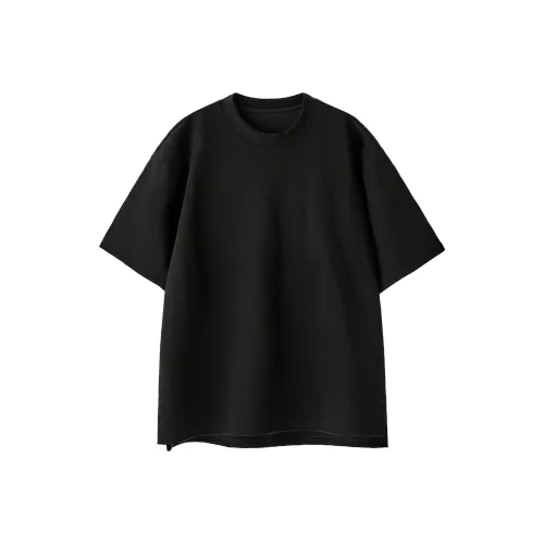 BOGEDIT Летняя футболка унисекс однотонная