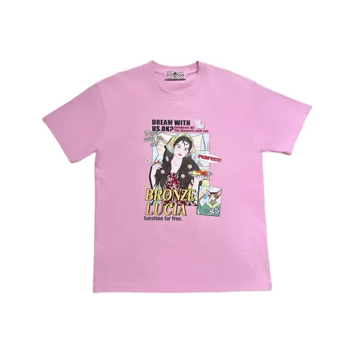 Bronze Lucia Розовые Женские Футболки