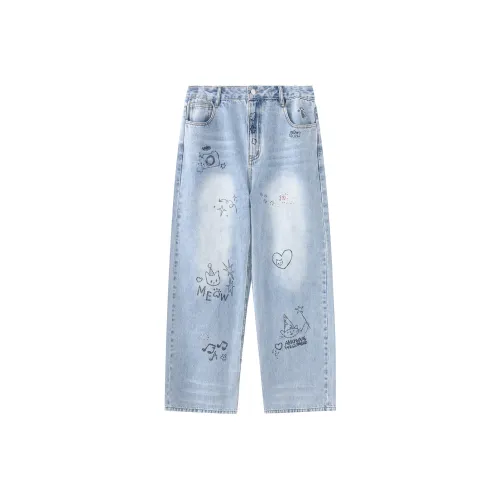 F426 Унисекс Джинсы