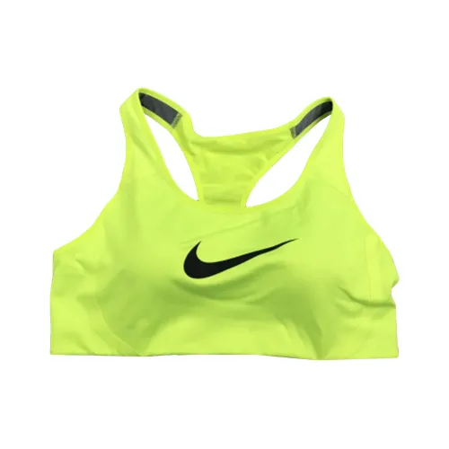NIKE Неоново-желтый Женское спортивное белье