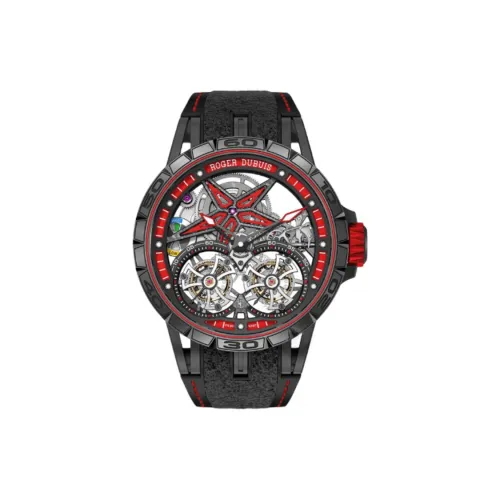Roger Dubuis Мужские часы Kings Series с ручным заводом, 47 мм, с механизмом Skeleton
