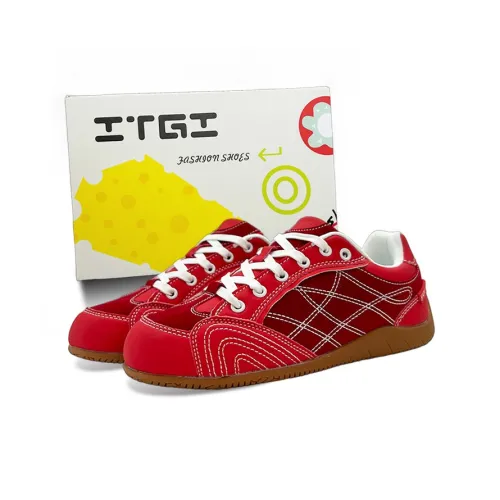 ITGI Casual Низкий Топ Красный Унисекс