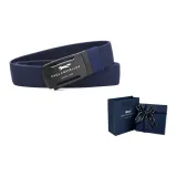 Чёрная пряжка - Королевский синий (Тёмно-синий коробка)