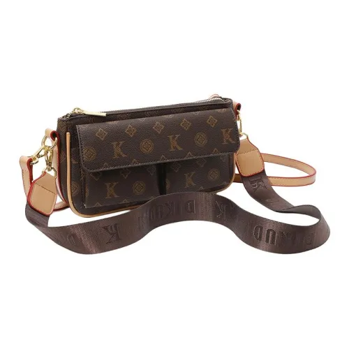 Boniu ПУ (полиуретан) Сумка через плечо Стандартная Женская Коричневый Кофейный