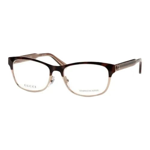 GUCCI Металл Ацетат Поликарбонат Квадратные Оправы для очков Мужские Черепаховый