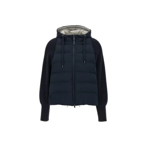 BRUNELLO CUCINELLI Пуховики и зимние пальто Женские Синие