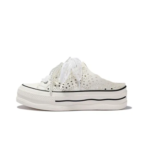 SELAIYA Износостойкие домашние тапочки Женские Белые