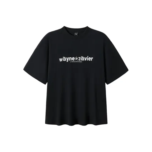 WAYNEXZAVIER Черные Мужские T-Рубашки