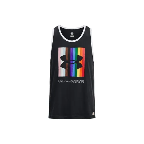 Under Armour Топ без рукавов Мужской Черный