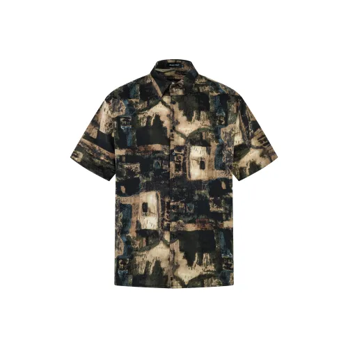 98SQUID Хаки Унисекс Рубашки