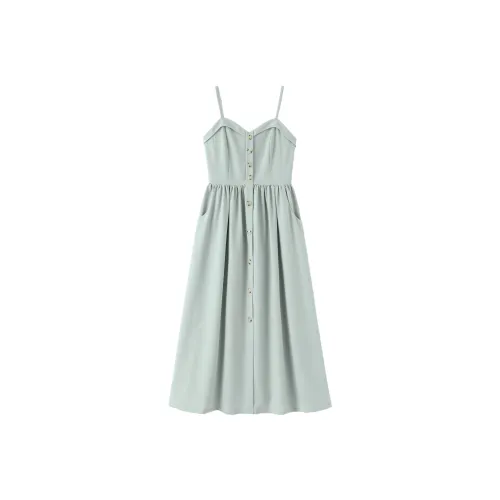 DX.DAXI Аква-синий Женские Слиплатья