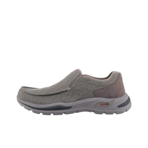 Skechers Arch Fit Motley Мужская повседневная обувь Мужской Коричневый