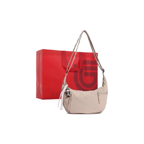 Dubaolu Ткань Сумка через плечо Стандартная Женская Хаки Черная