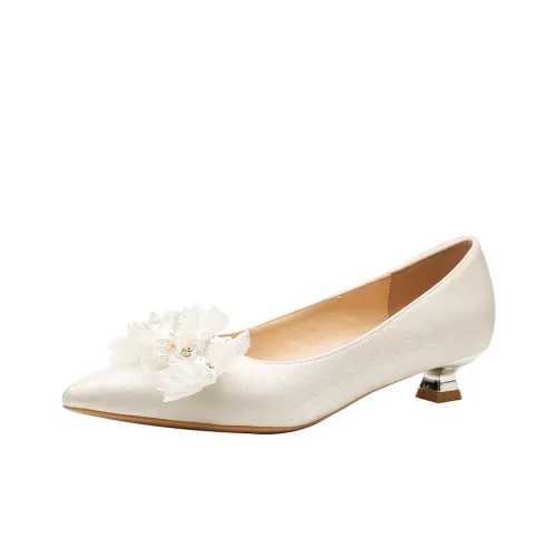 GOSO Грубый каблук Высокие каблуки Женские Абрикос