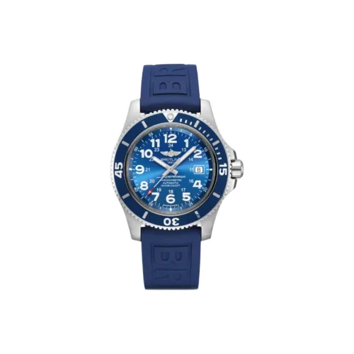 BREITLING Автоматический Механический Часы Мужские Super Ocean Collection 44 мм Синий
