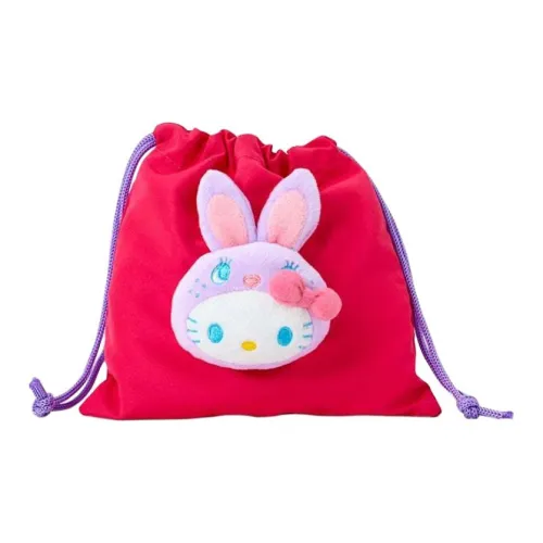 Sanrio Polyester Travel Storage Bag Women's Red