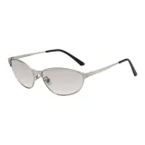 Серебристая оправа с зеркальными линзами