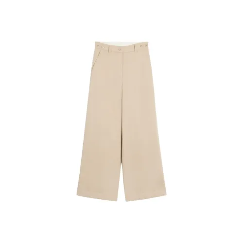 WEEKEND MaxMara Повседневные брюки Женские Бежевые