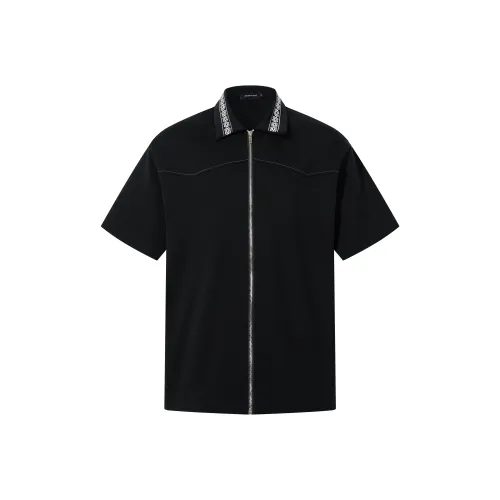 98SQUID Черная унисекс рубашка