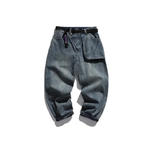 GEOGRE ALEX Синий Мужские Джинсы