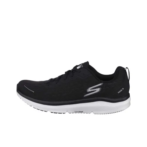 Skechers GO RUN RIDE 9 Low Топ Беговые кроссовки Мужской Черный