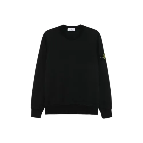 STONE ISLAND Свитшот Мужской Черный