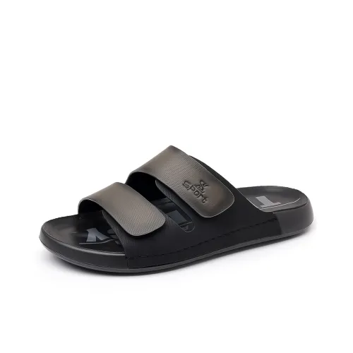 Kung Fu Partners ПУ (полиуретан) Полиуретан Амортизация Шлепанцы Мужской