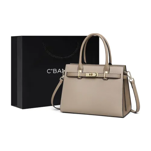 C°BANNER Коровья кожа Сумка Сумка через плечо Сумка через плечо Средний Женская Слоновой серый