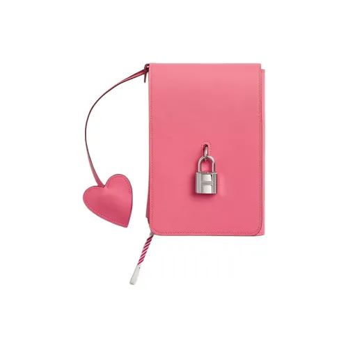 HERMES Swift Телячья кожа Защитный чехол Женские Azalea Розовый Открытая страна Апельсин