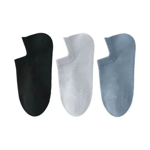 Удобный и освежающий носки No Show мужские упаковка из 3 пар