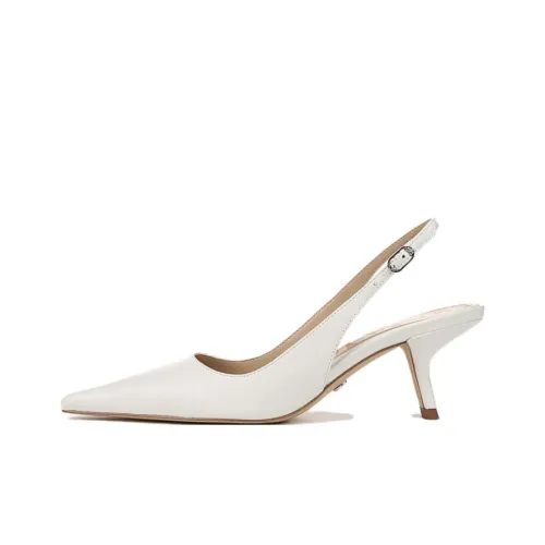 SAM EDELMAN BIANKASLING Узкий каблук Высокие каблуки 6 см Женские Белые