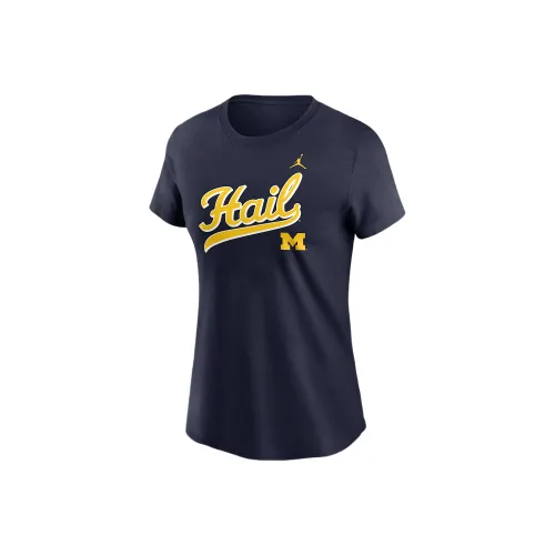 Jordan Michigan Стандартная футболка женская