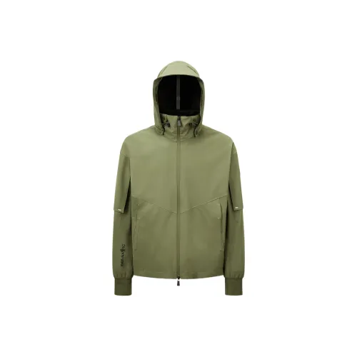 Moncler Куртки и Пальто Мужской Хаки