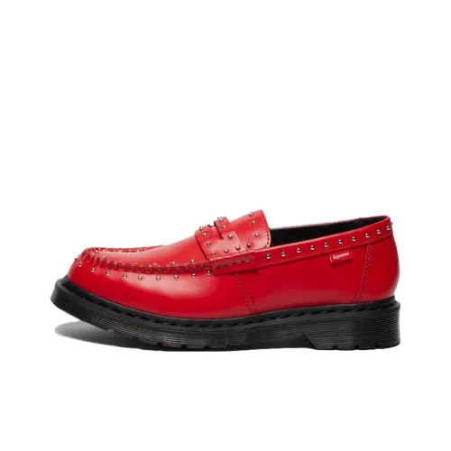 Supreme x Dr.Martens Penton Лоферы Унисекс Red