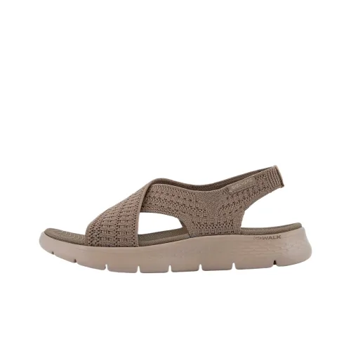 Skechers GO WALK Fle Пляжные сандалии Женские Коричневый