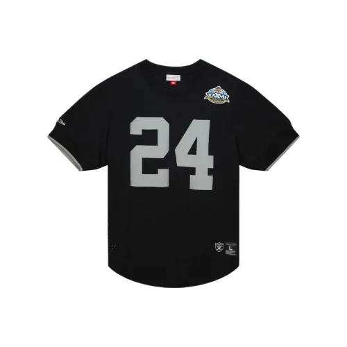 MITCHELL NESS T-Shirt Мужской Черный