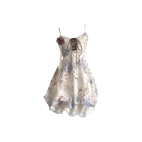 TSKIU Экрю Женские Слиплатья