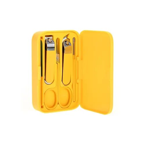 Gentle Welcome Нержавеющая сталь Ножницы для ногтей Полный комплект Пять предметов Набор для ухода за ногтями и искусства