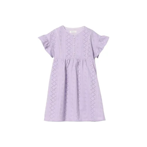 BEAMS Платье Фиолетовое для детей 3-7 лет